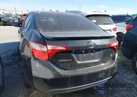 2016 Toyota Corolla S Plus from USA, damaged, VIN 2T1BURHEXGC725655